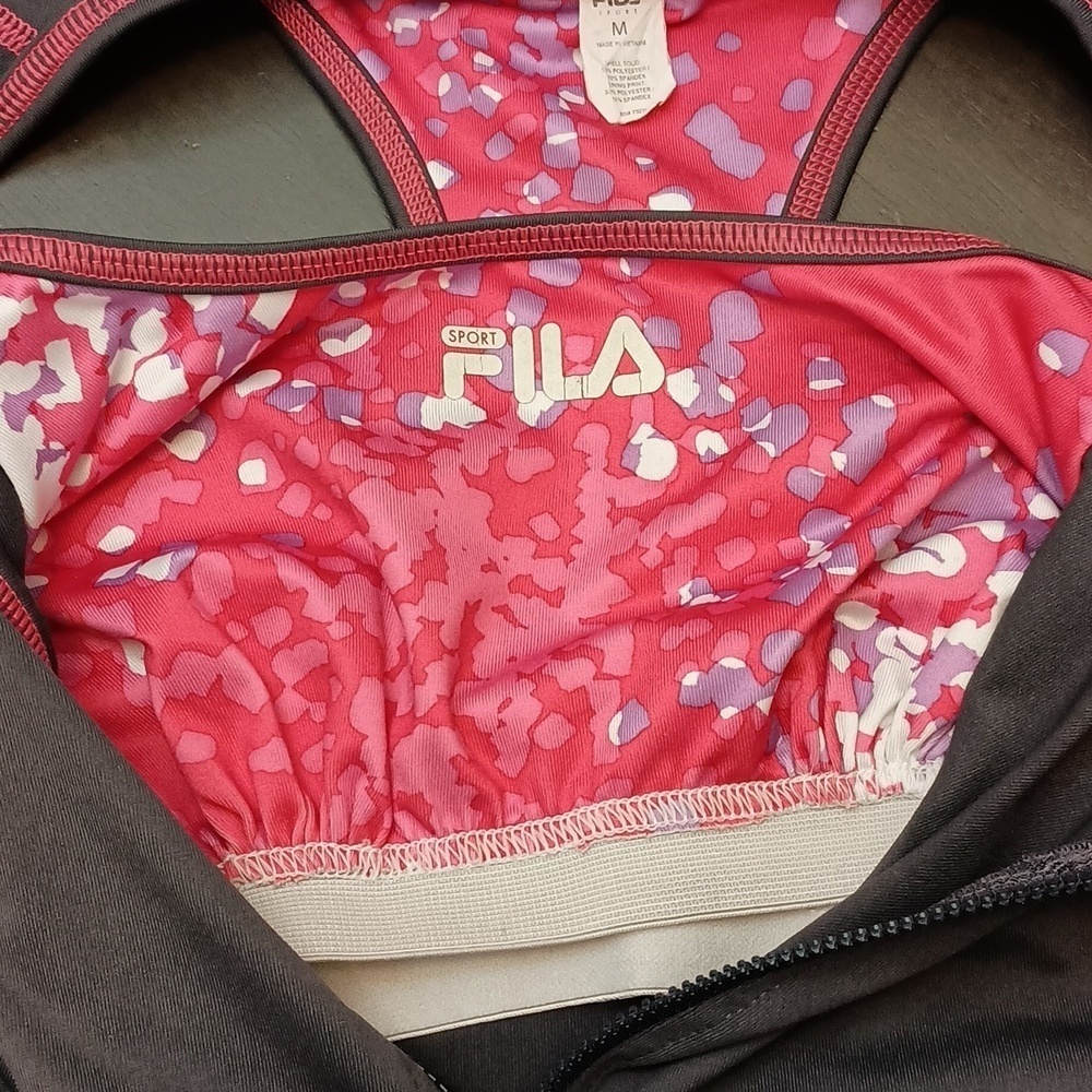Fila Sport Workout Top with Built in Bra - Picture 5 of 5